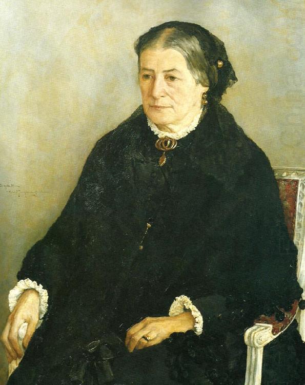 Ernst Josephson portratt av konstnarens moder china oil painting image